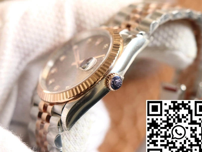 EW Factory Rolex Color Datejust Chocolate Diamond M126231-0025 Dial 0110